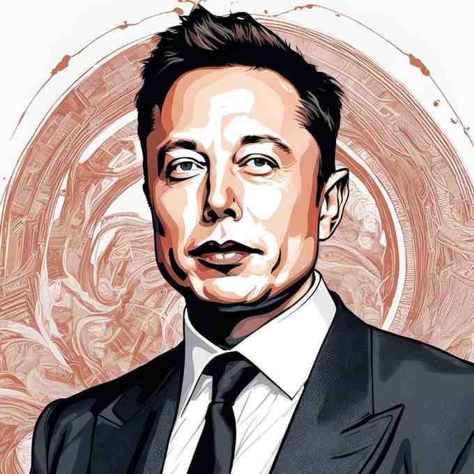 Elon Musk Drawing